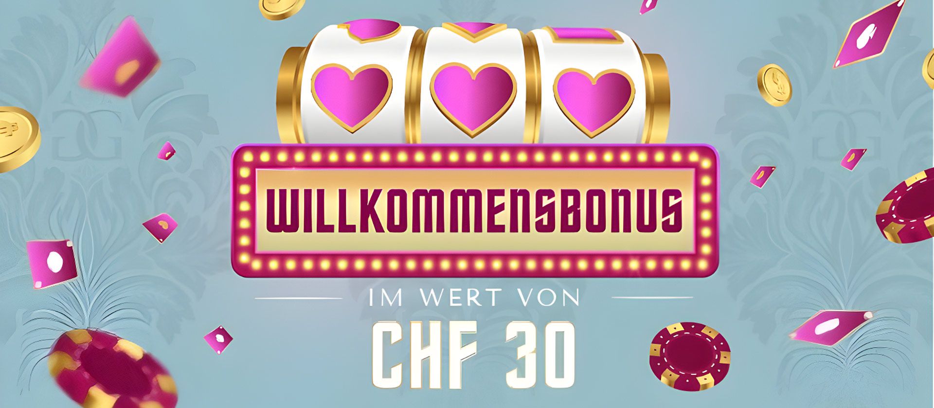 Willkommensbonus in online casinos in der Schweiz.