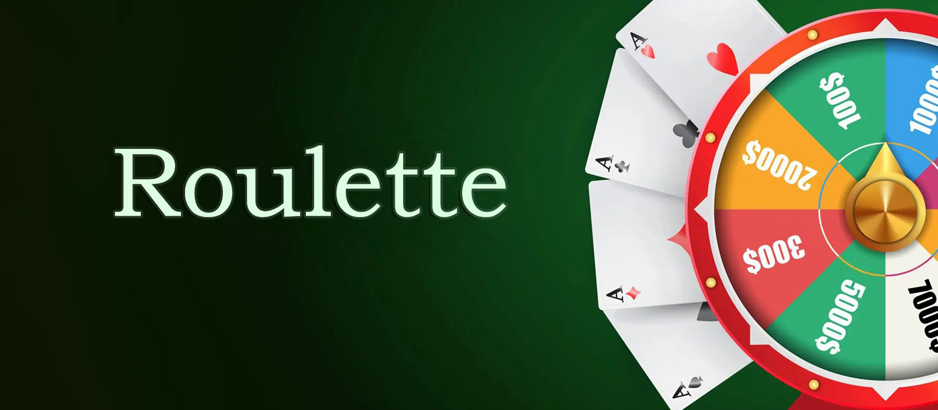 Roulette games in online casinos in Canada.